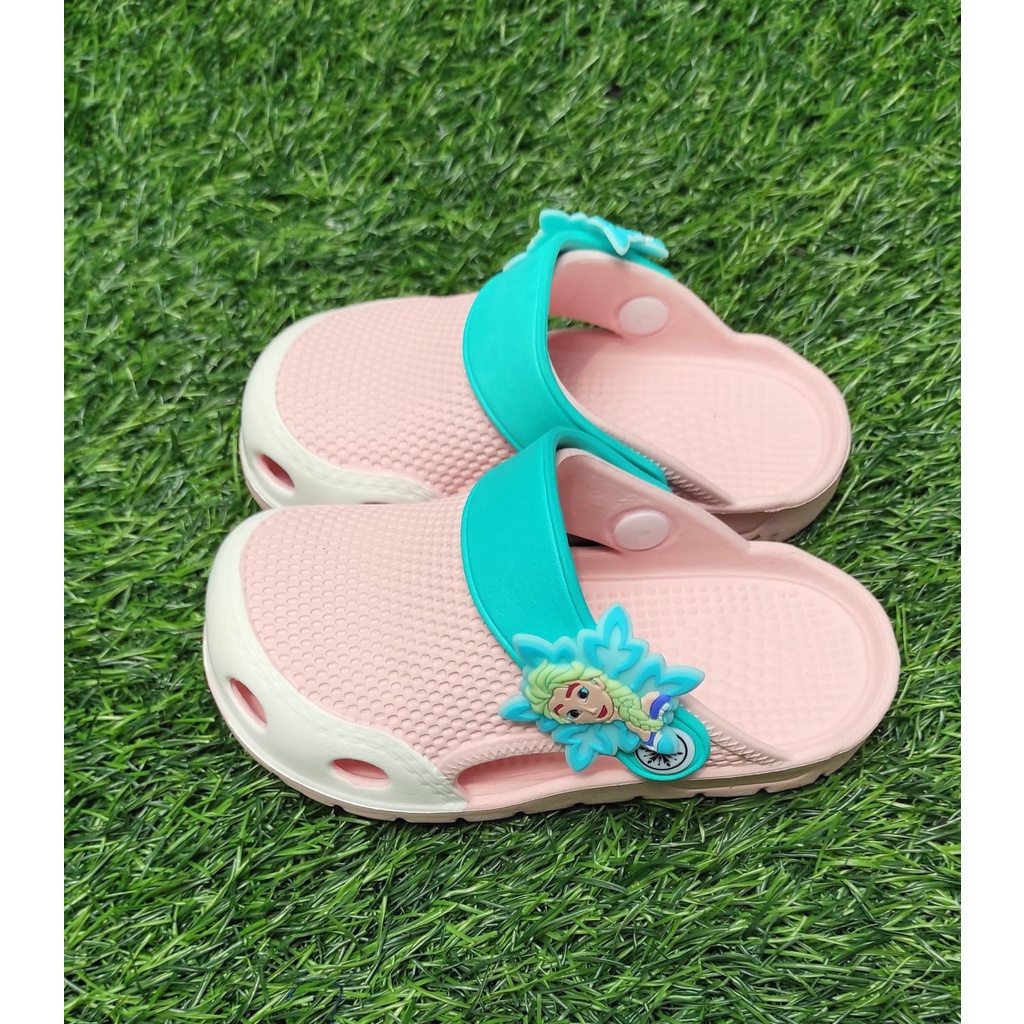 Sandal anak FROSTY Flat soft non LED Size 24 - 29