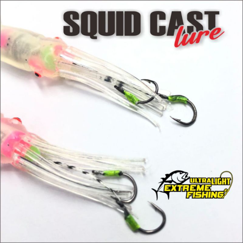 Umpan Casting Ultralight Fishing Bentuk Baby Cumi Softlure