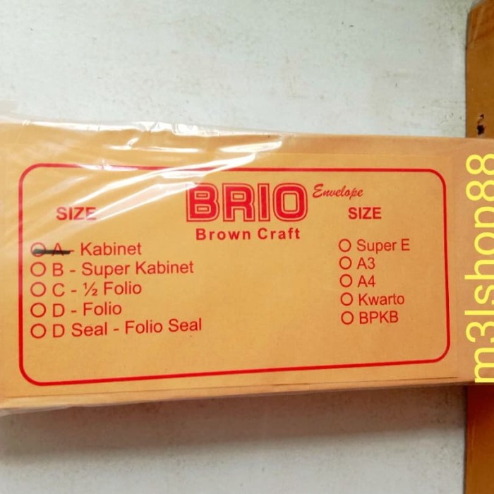 

Mudah Amplop Coklat Kabinet / Amplop Gaji Terbatas