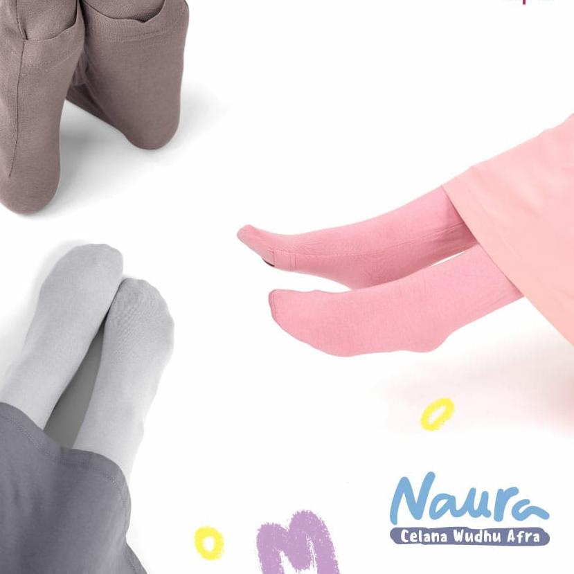 Celana Legging Wudhu Big Size Naura - Jilbab Afra ( Jilbab Arfa ) Celana Dalaman Gamis Bahan Kaos