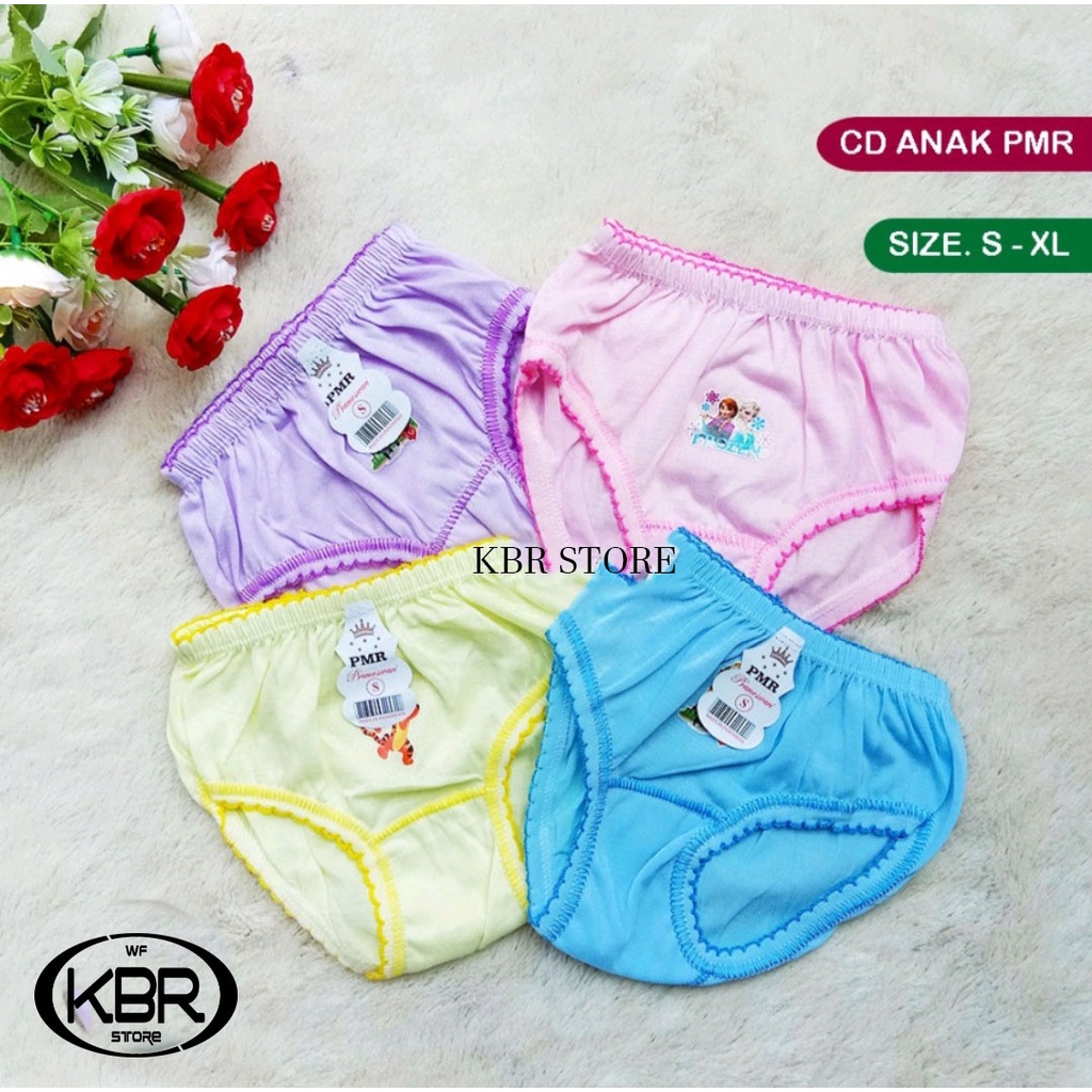 isi 1 pcs ,isi 3 pcs, isi 6 pcs, Cd anak PMR | Cd anak Berkualitas Pakaian dalam anak Cd bagus PMR / celana dalam anak cewek / wf store