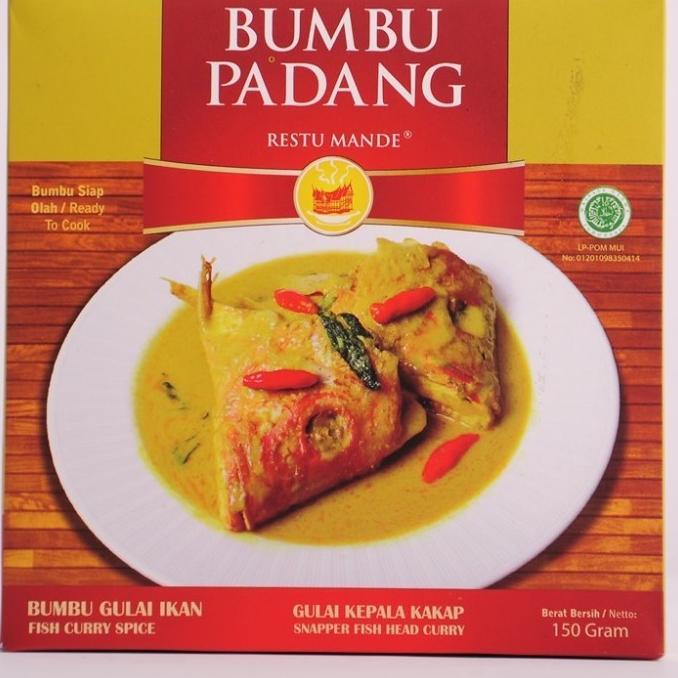 

>*>*>*>*] Restu Mande Bumbu Gulai Ikan Kakap 150 gram - Bumbu Instan Padang Gule