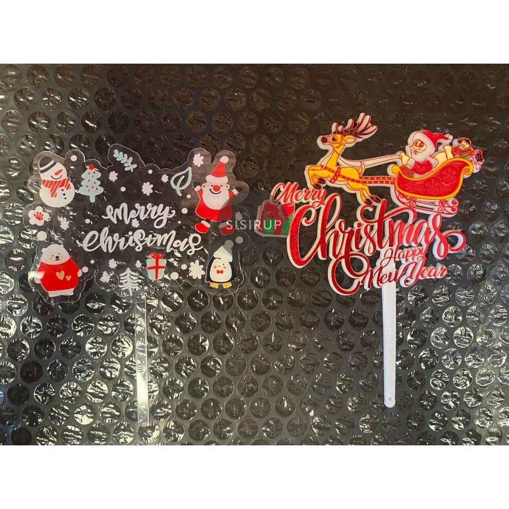 Topper Merry Christmas / Merry Christmas / Toper