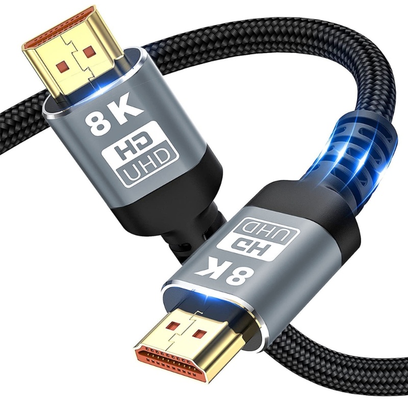 Vivi 8K High Speed 2 1kabel 8K 60Hz 4K 120Hz Untuk Ultra Experience Ethernet ARC HDCP Yang Mempesona