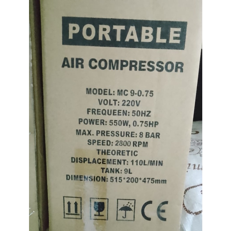 BERGARANSI BISA COD!! PAKET kompresor angin listrik MORRIS 9 LITER  // Kompressor + YUKIDO spraygun F75 +slang paket 4.5mtr+YUKIDO air chucK +YUKIDO air duster + inflaktor TERMURAH!!