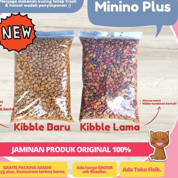 Makanan Kucing Minino Plus Cat Food Repack