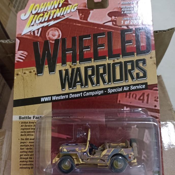 JOHNNY LIGHTNING WW II WILLYS MB JEEP