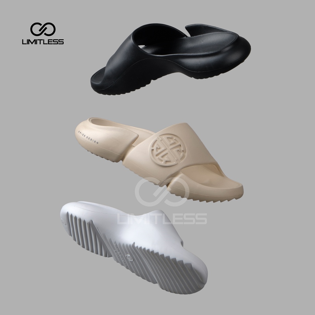 Zerolimit - Sandal Slide Pria Premium Sendal Slipper Cowok HypebeastTerbaru Sandal Slip On Pria Eva Anti Slip Kekininan