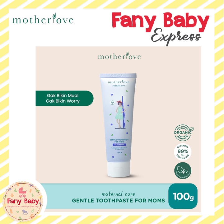 MOTHERLOVE GENTLE TOOTHPASTE FOR MOMS 100GR