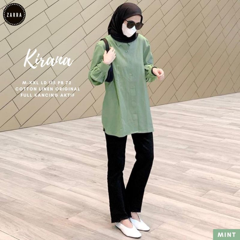 (BISA COD)KIRANA BLOUSE TERBARU
