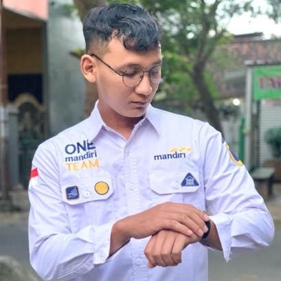 Kemeja Bank Mandiri/ Kemeja PDL Mandiri (Pre-Order)