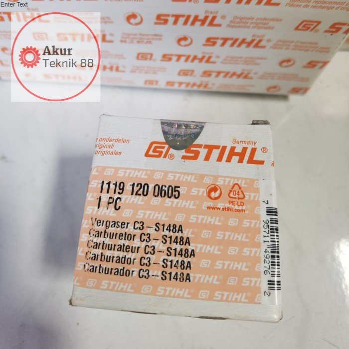 carburator karburator senso STIHL 038 381 STIHL ASLI