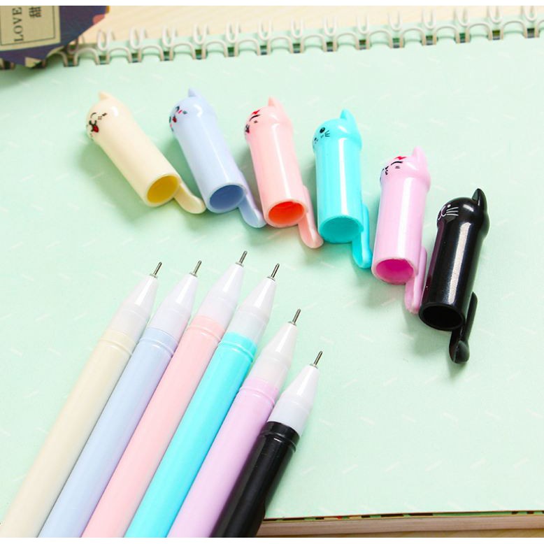 

Pulpen Gel Karakter Kartun Kucing Pena Unik Bolpen Motif Kucing Stationary Alat Tulis Murah stockami A14