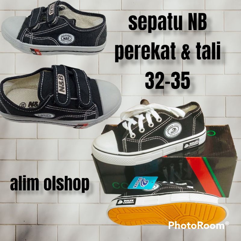 sepatu sekolah anak tk/sd NB