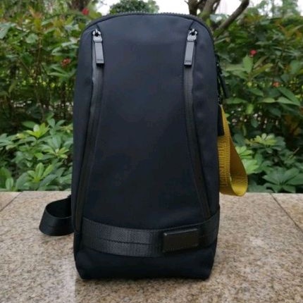 tas selempang tahoe sky Sling bag tumi hitam nylon branded top P1SHOES