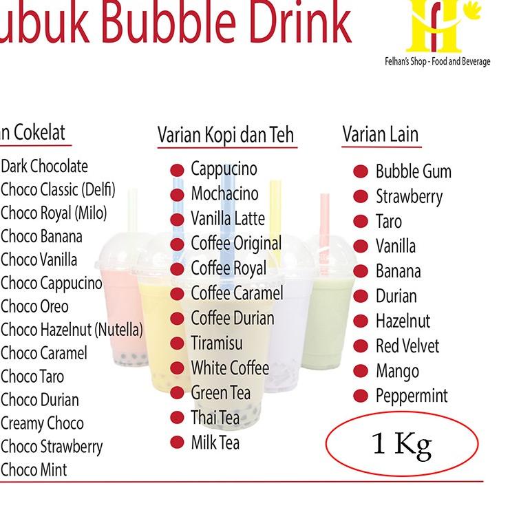 

✨MEN SALE✨ 1kg Dark Chocolate Bubuk Minuman (Milkshake/Bubble Drink) !