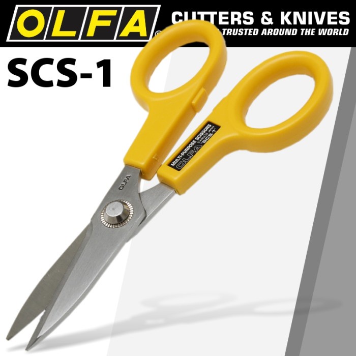 

Segera Miliki Gunting Stainless Scs-1 Olfa (5 Inch) Blade Scissors Stainless Steel Terbatas