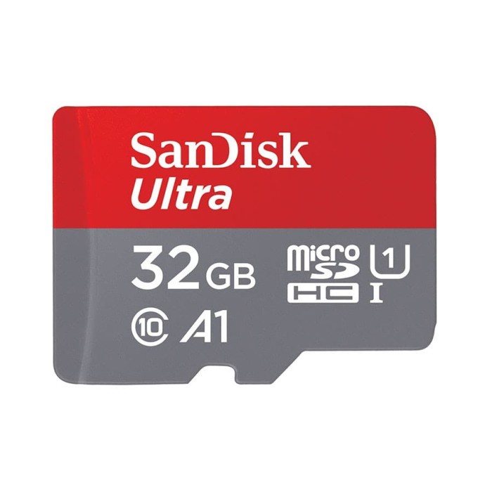 SANDISK ULTRA A1 MICRO SD / MICROSD CARD 32GB 120MBPS - GARANSI RESMI