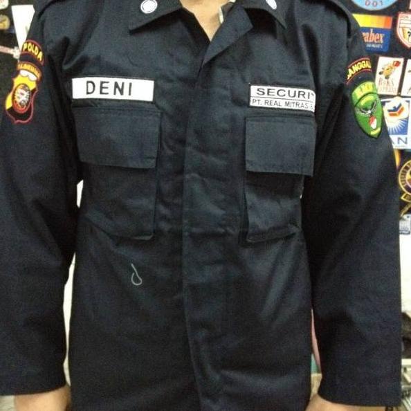 PIN.22Oc22ᴿ ‑ Baju satpam PDL / seragam satpam PDL security bordir baju celana