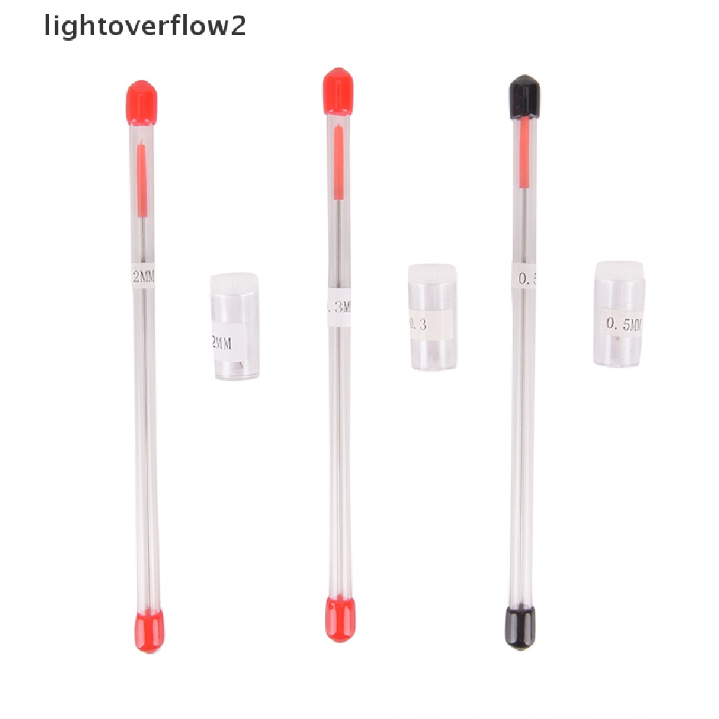(lightoverflow2) 1pc nozzle Airbrush Pengganti 0.2 / 0.3 / 0.5mm + Jarum
