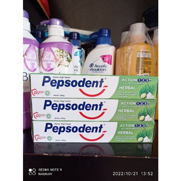 Pepsodent Herbal 190gram