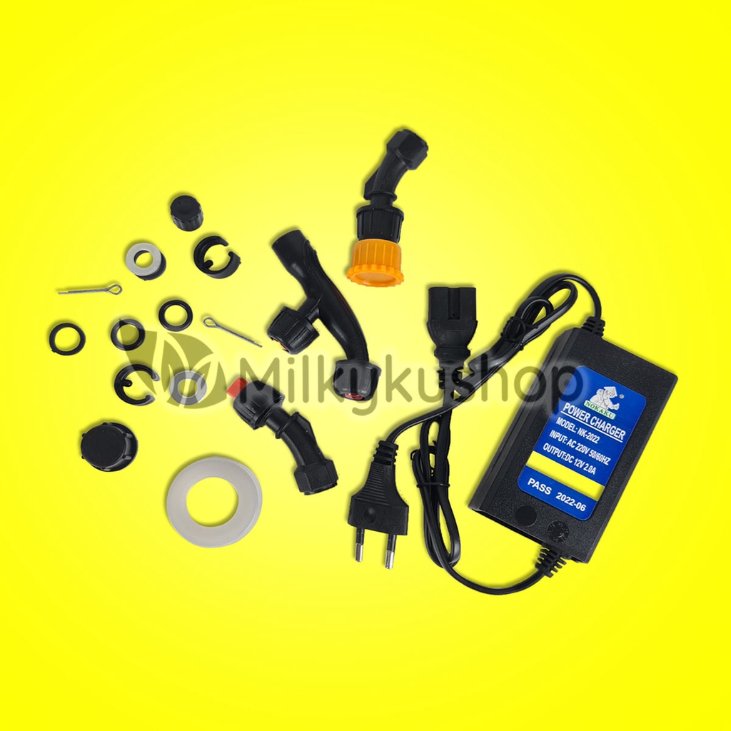 SPRAYER 2 IN 1 NOKAKU 13.5 LITER MANUAL ELEKTRIK ALAT SEMPROT