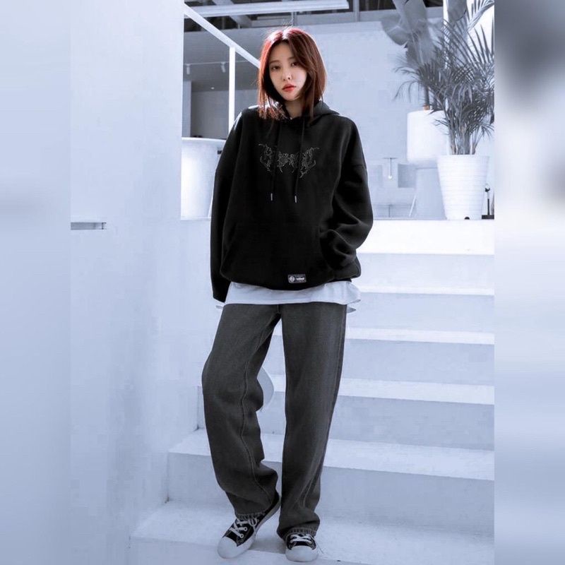 TURUN HARGA ! Jaket Sweater Motif Japan Bahan Katun Fleece Tebal