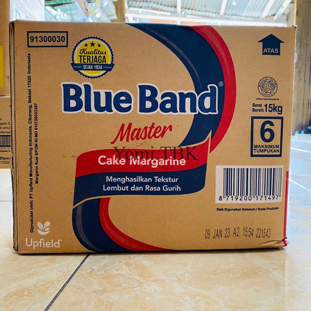 

BLUE BAND Master Kiloan/Master Margarin Repack - 500gr