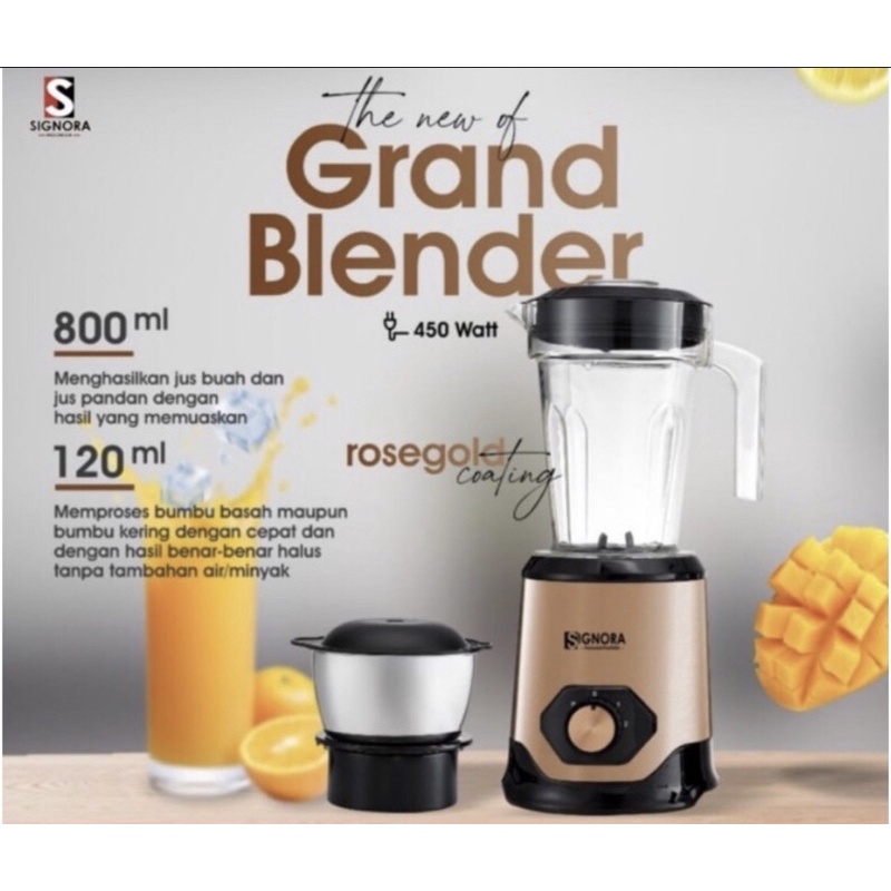 GRAND BLENDER BY SIGNORA FREE HADIAH/BLENDER MULTIGUNA BY SIGNORA/SIGNORA GRAND BLENDER FREE HADIAH