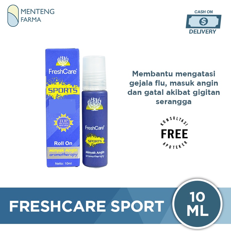 FreshCare Aromatheraphy Sport - Atasi Gejala Masuk Angin, Flu, Pegal