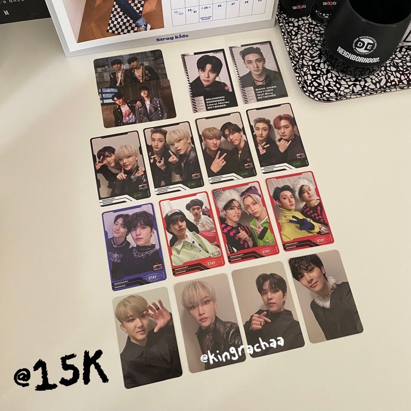 Stray Kids SKZ Photocard PC Oddinary A Ver Changbin Felix Seungmin IN Unit Seungin 2min Jilix Chansu