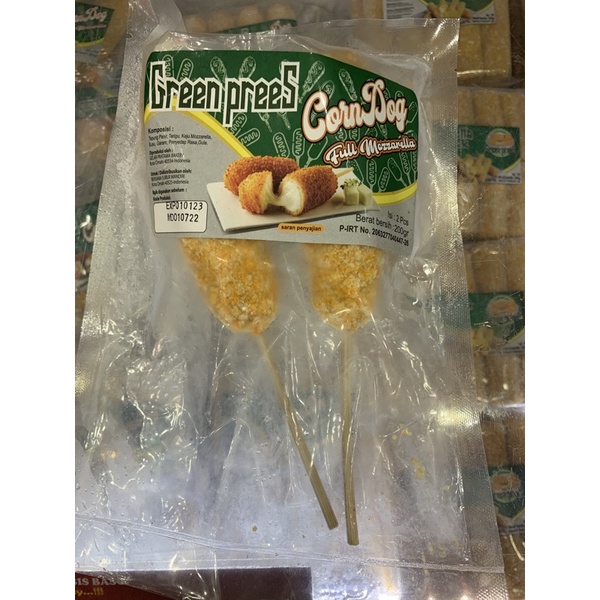 

FROZEN FOOD Greenprees Corndog Full Mozzarella