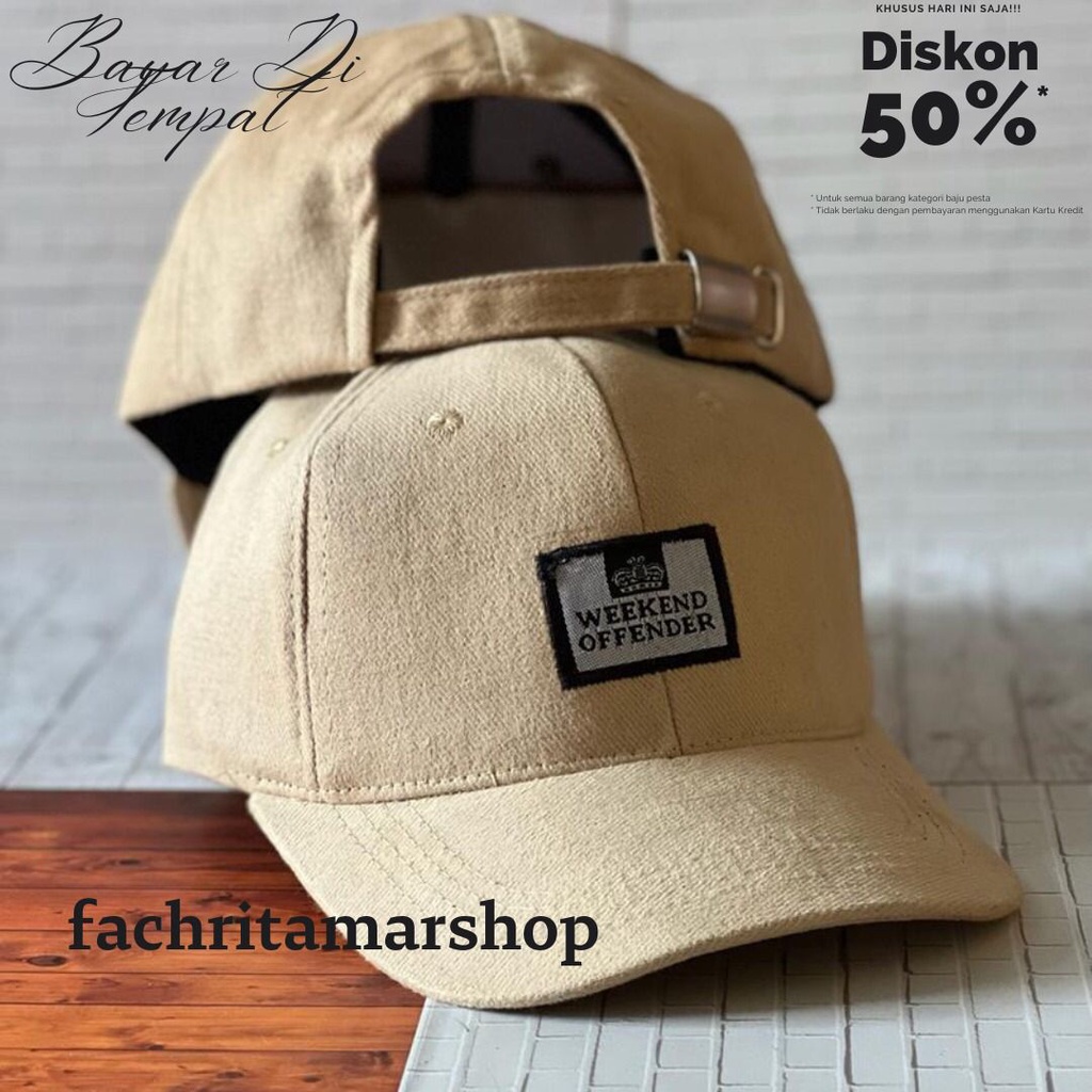 Promo Diskon Harga Topi baseball W O unisex premium quality Topi distro (COD)