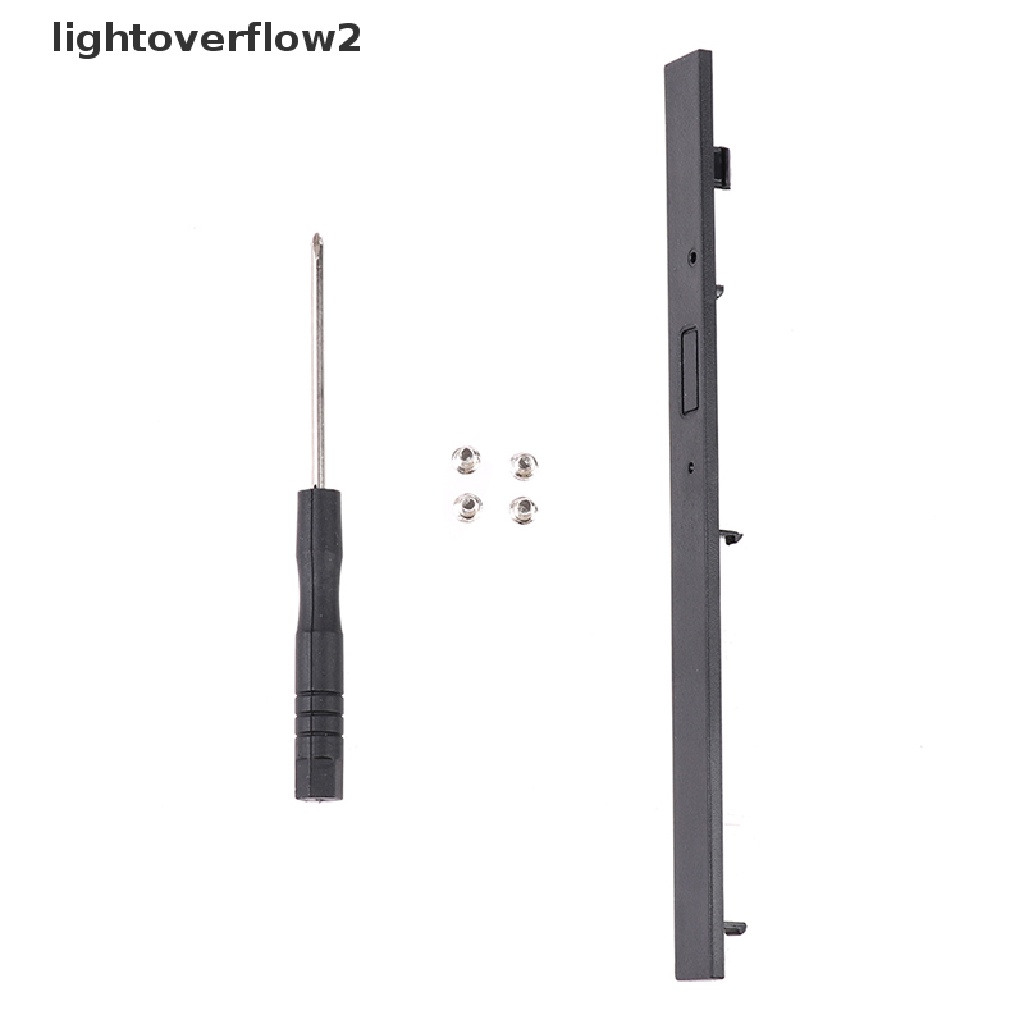 (lightoverflow2) Casing Hardisk HDD Caddy 2nd SATA 3.0 9.5mm Untuk Laptop