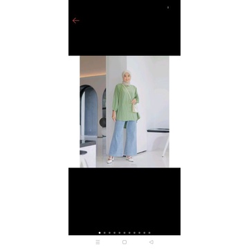TUNIK BLOUSE OVERSIZE / TUNIK WANITA OVERSIZE / ATASAN TUNIK RAYON
