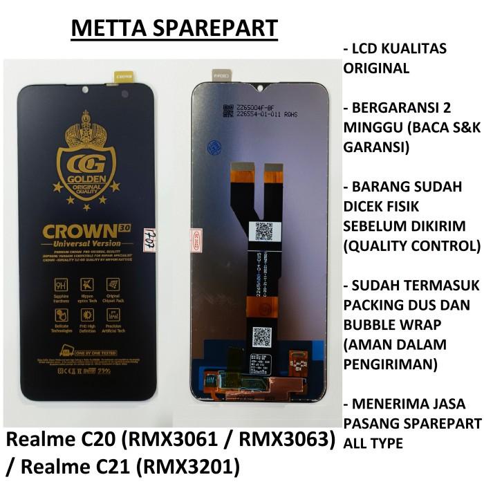 Original OEM LCD Touchscreen Realme C20 / Realme C21