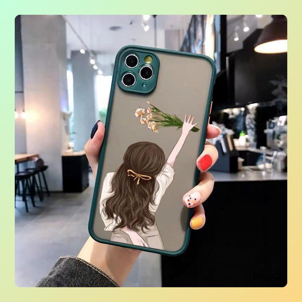 Casing Motif AA26 Cewek for Xiaomi Redmi mi S2 8 11 Lite a1 5x Poco C40 F3 Pro M3 M4 X3 NFC GT 5G