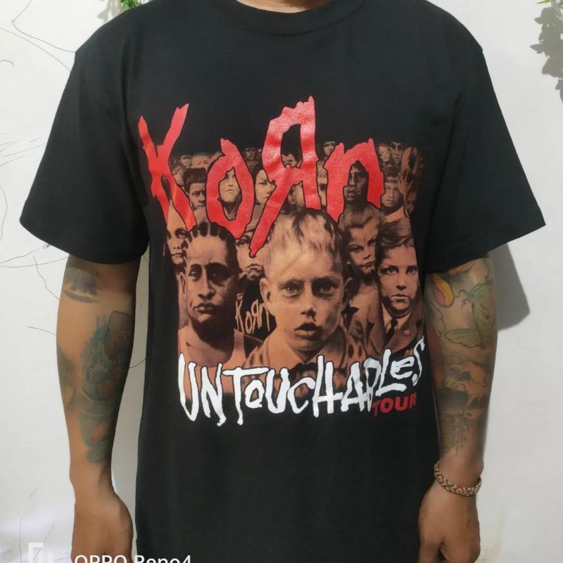 Tshirt KORN TAG MERCHCONS / KAOS BAND