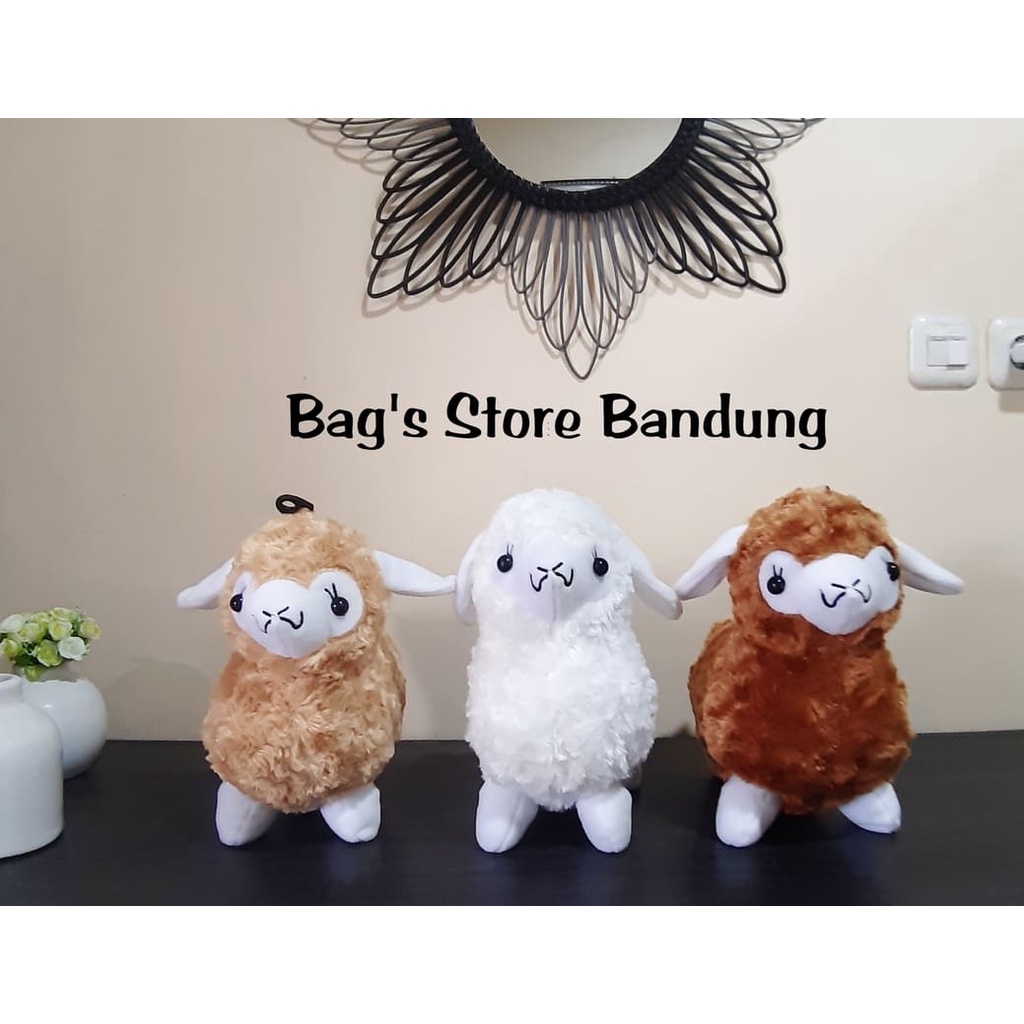 Tas Selempang Boneka Model Domba / Tas Boneka Selempang Bulu