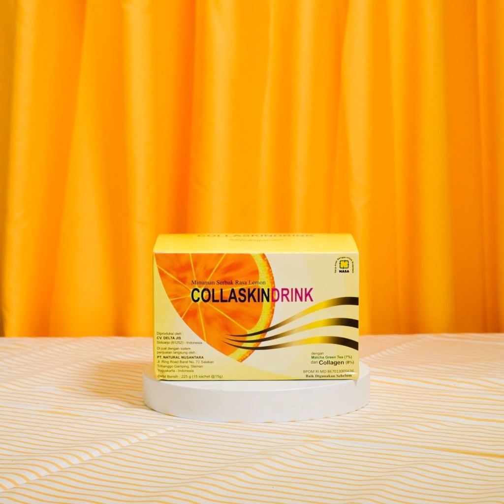 

Collaskin Drink (Minuman Serbuk Rasa Lemon)