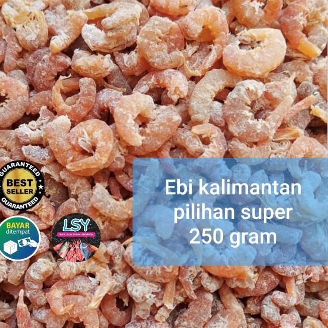 

BISA COD ✔️ebi kalimantan super pilihan 250gr|KD4