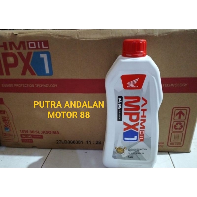 Oli Mpx1..ukuran 1,2 Liter..1 dus = 24 btl