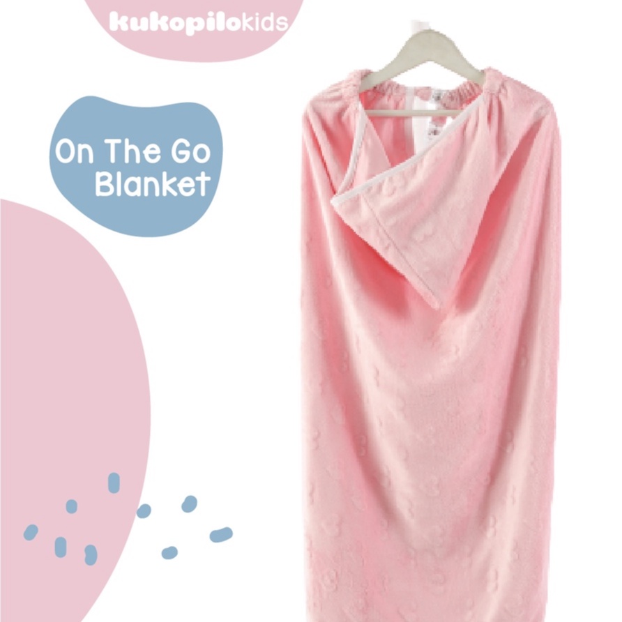 On The Go Blanket Minky Series Bisa Custom Nama Untuk Kado Perlengkapan Bayi Baru Lahir Kukopilokids