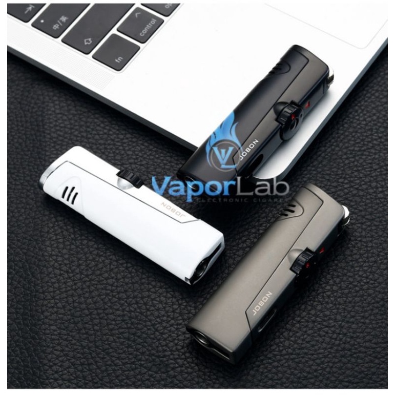 mancis korek api bara las cerutu cigar dual jet torch lighter jobon