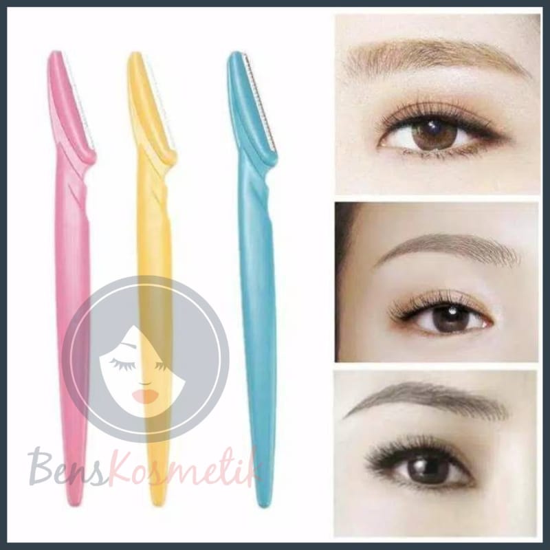 ALAT PENCUKUR ALIS / EYEBROW RAZOR HRG PER 1 PAK (ISI 3PCS)