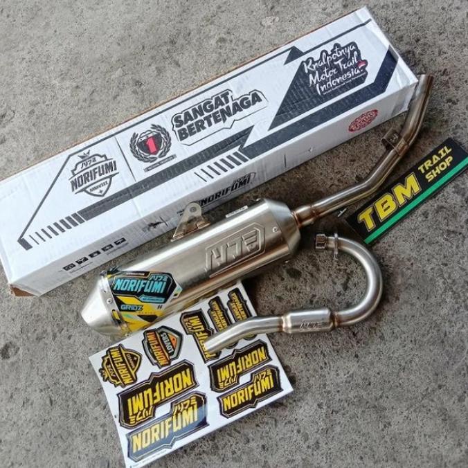 ] KNALPOT NORIFUMI GRIDZ KLX DTRACKER CRF150 ORIGINAL