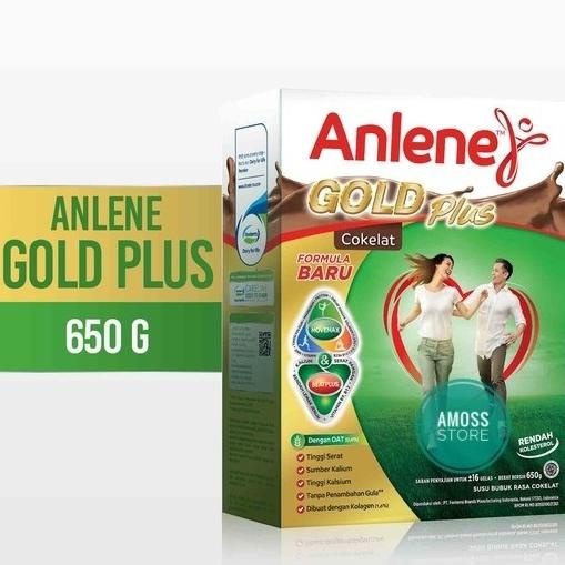

[ COD ] Anlene Gold Plus Chocolate Susu Bubuk 650 gr