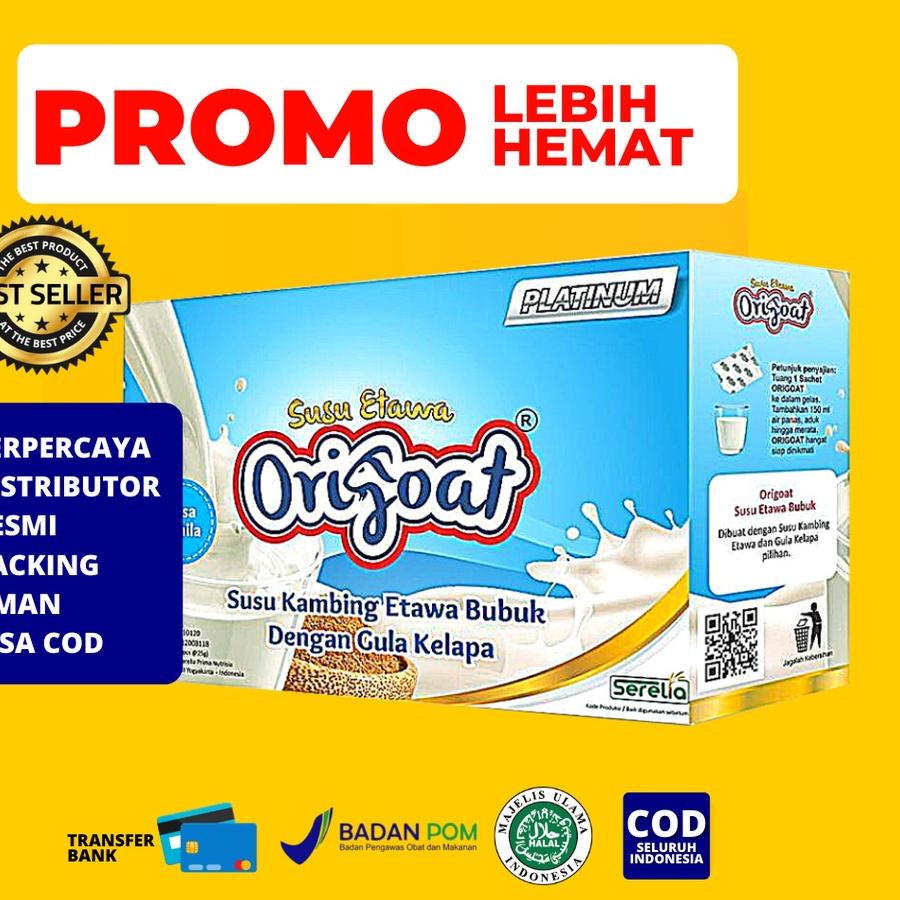 

FREE ONGKIR!Origoats Susu Kambing Etawa Premium 250gram|KD4