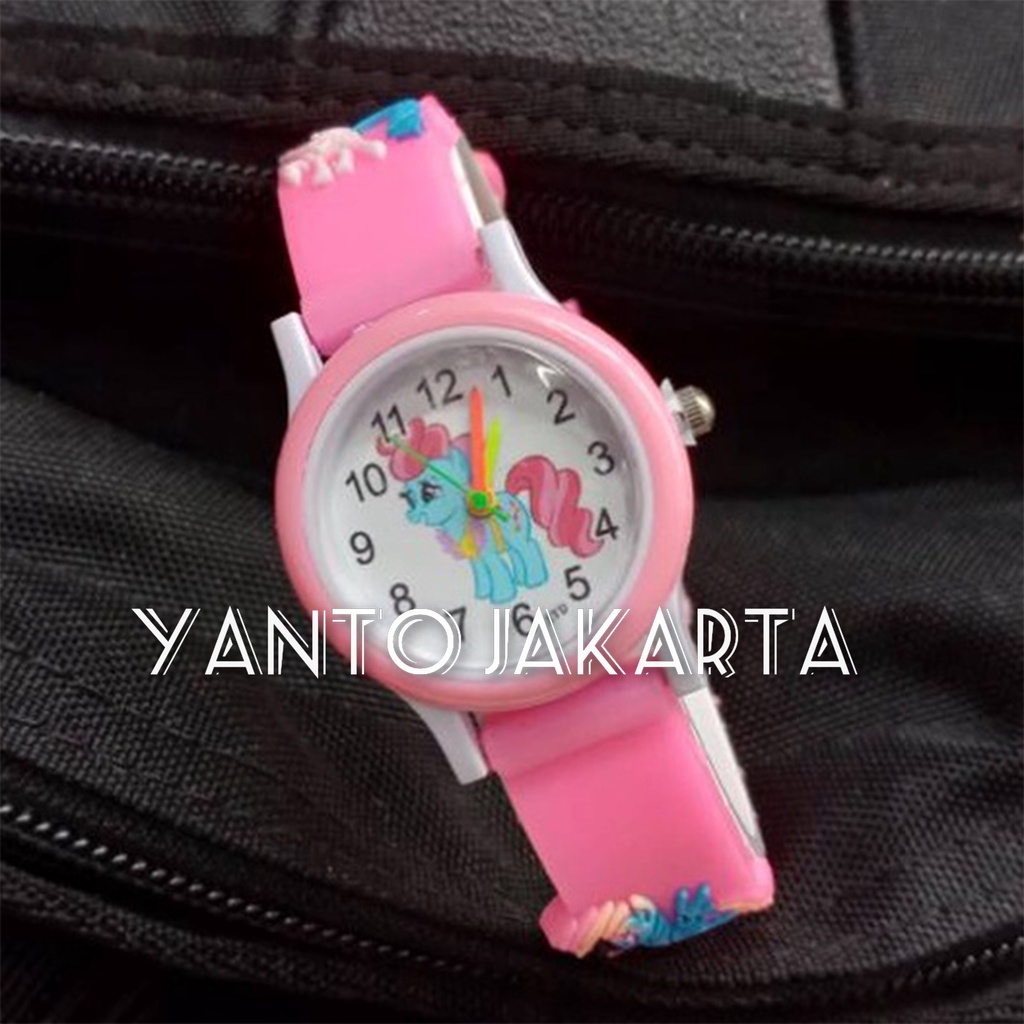 JAM TANGAN ANAK PEREMPUAN KARAKTER LITTLE PONY GROSIR MURAH