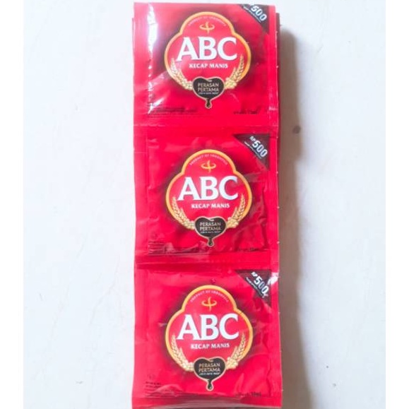 

ABC kecap manis renteng (isi 12 sachet)